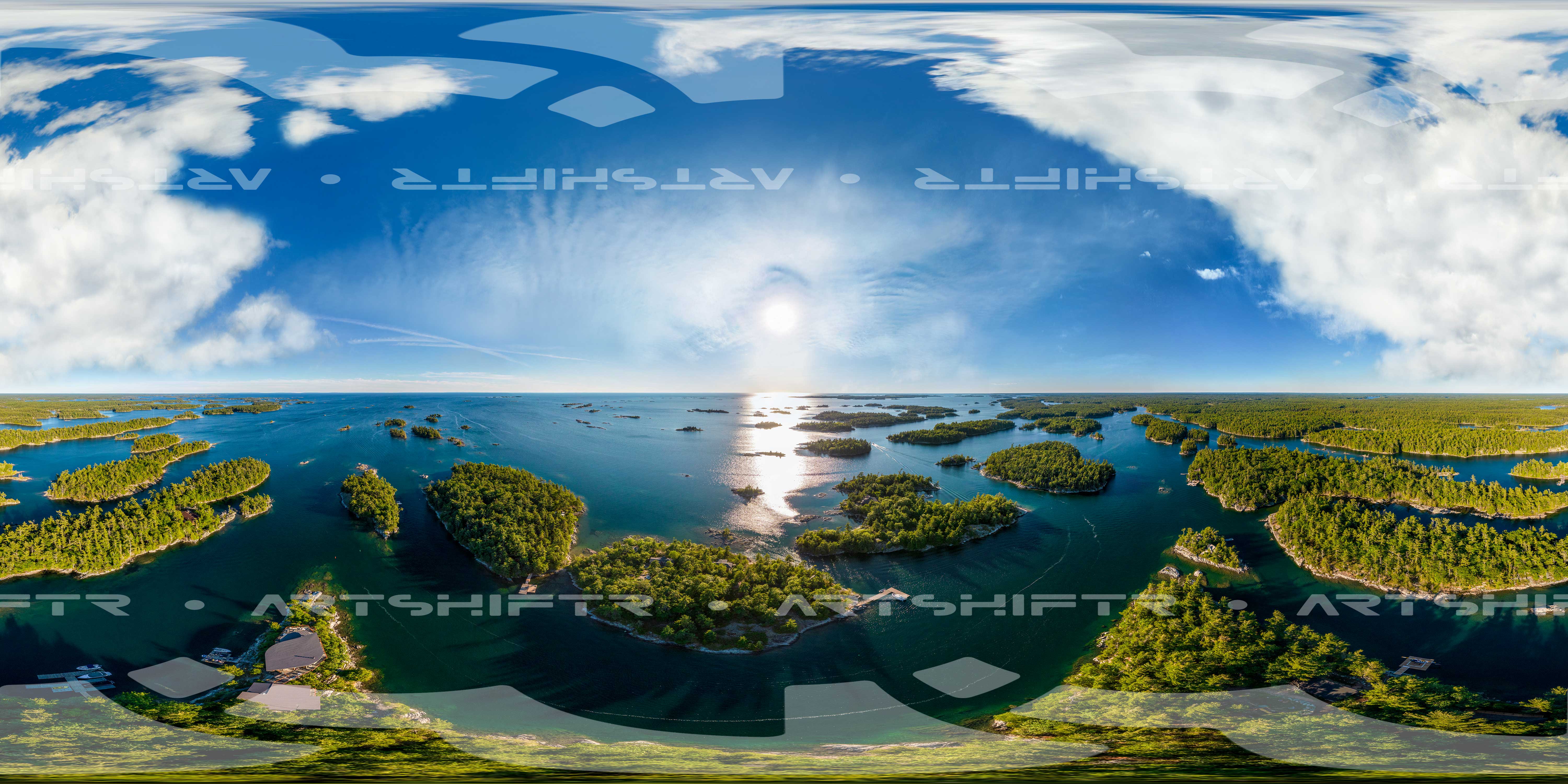 Georgian Bay Sun HDRI - ArtShiftr